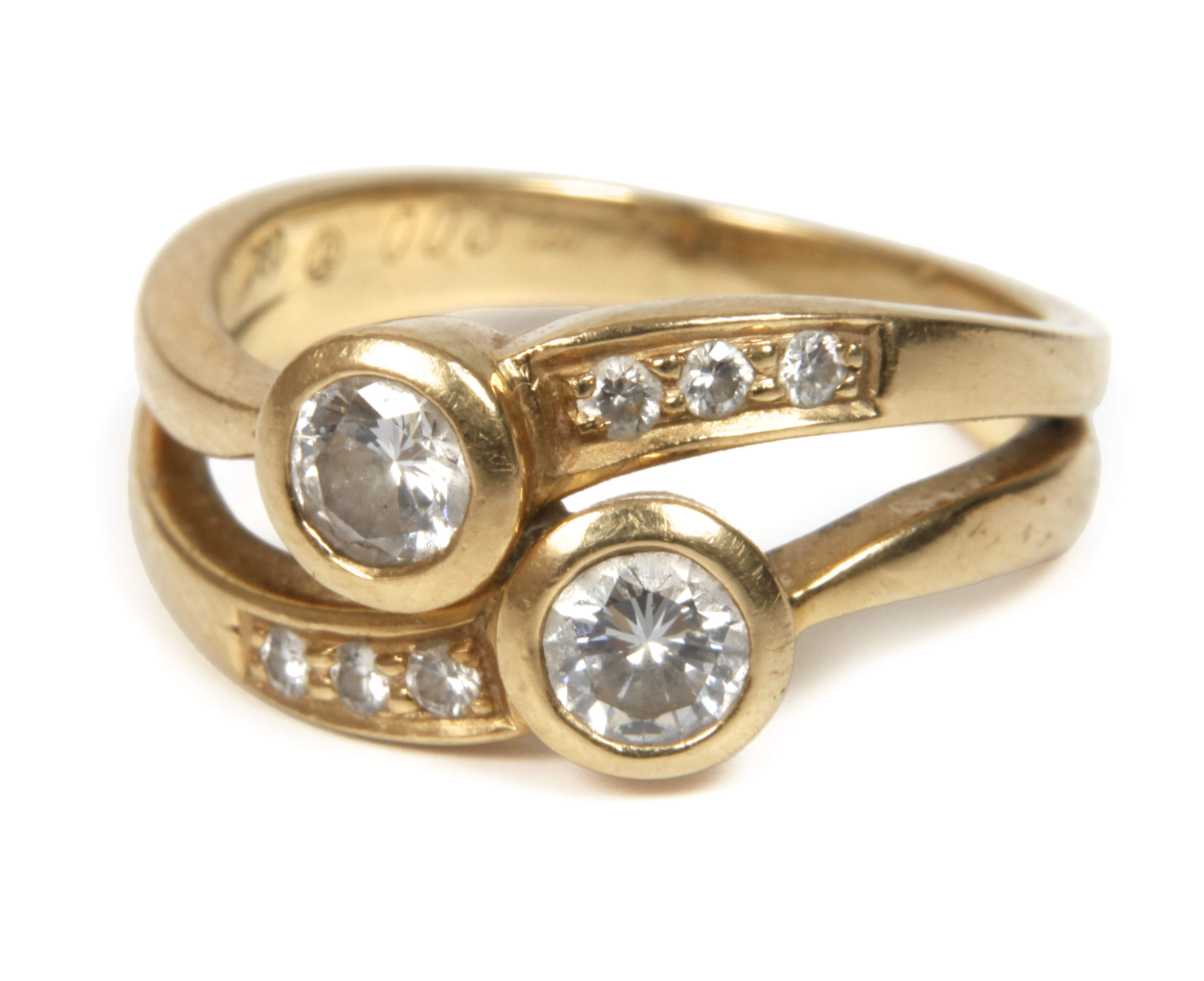 Damenring mit Brillanten