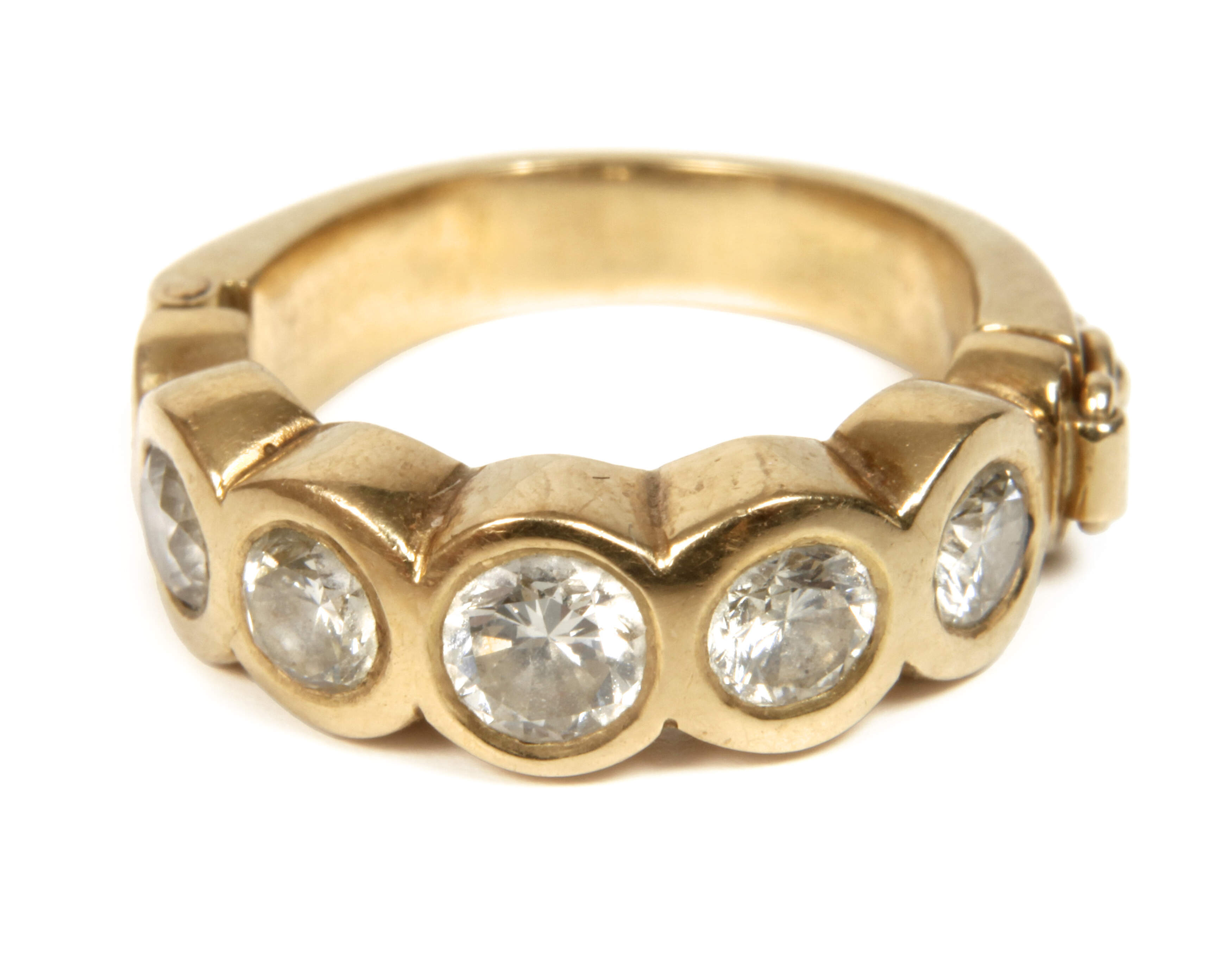 Damenring mit Brillanten