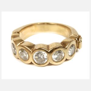 Damenring mit Brillanten