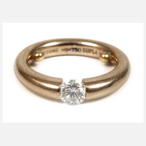 Niessing Spannring mit Brillant