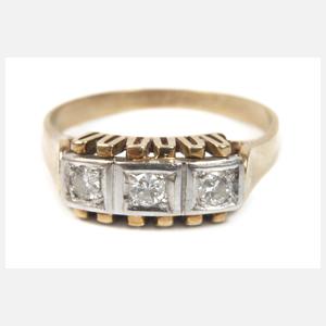 Damenring mit Brillanten