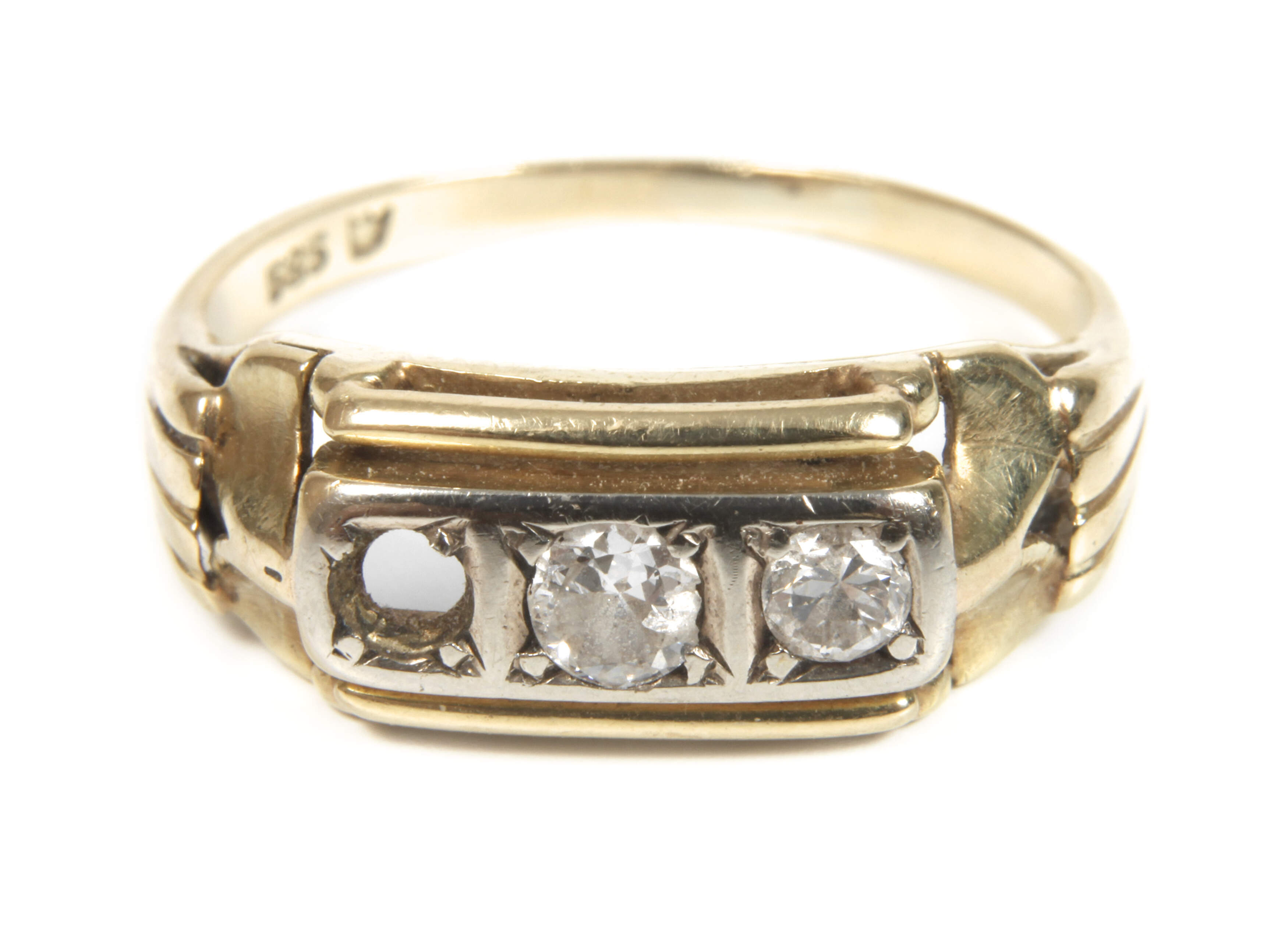 Damenring mit Brillanten