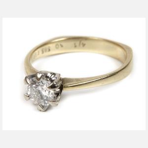 Damenring mit Brillant