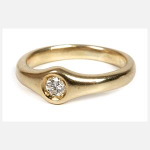 Damenring mit Brillant