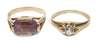 Zwei Damenringe