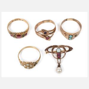 Konvolut Damenschmuck