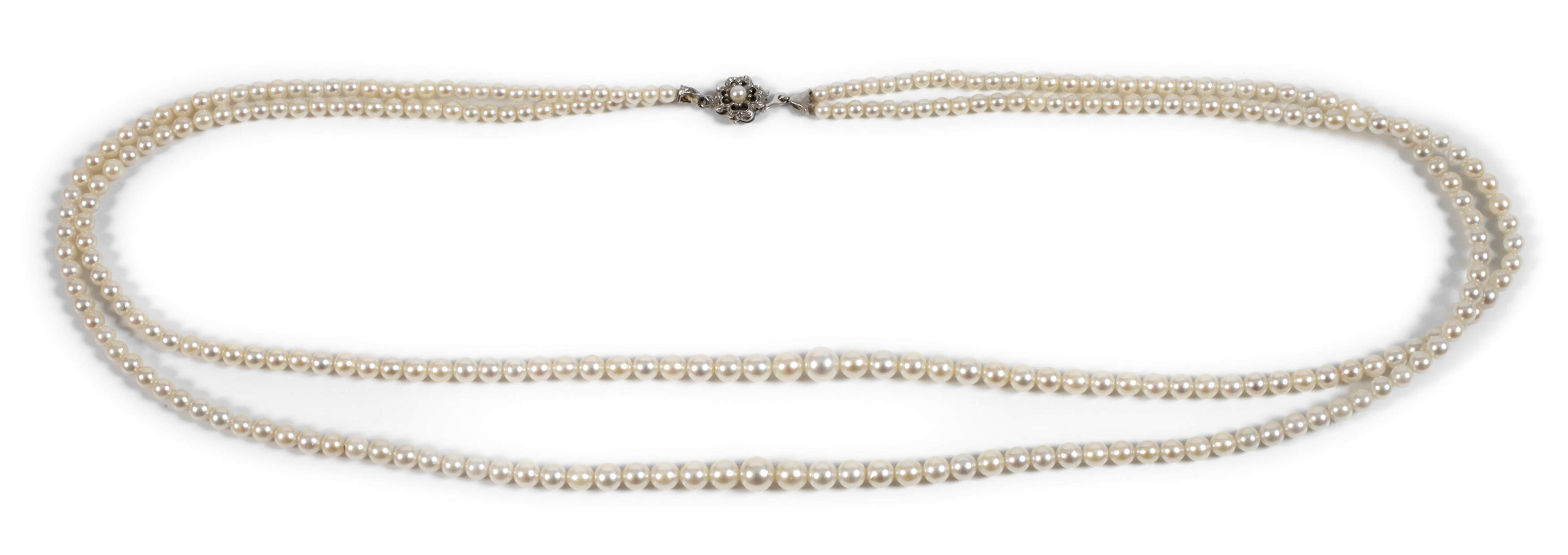 Zweireihiges Perlencollier