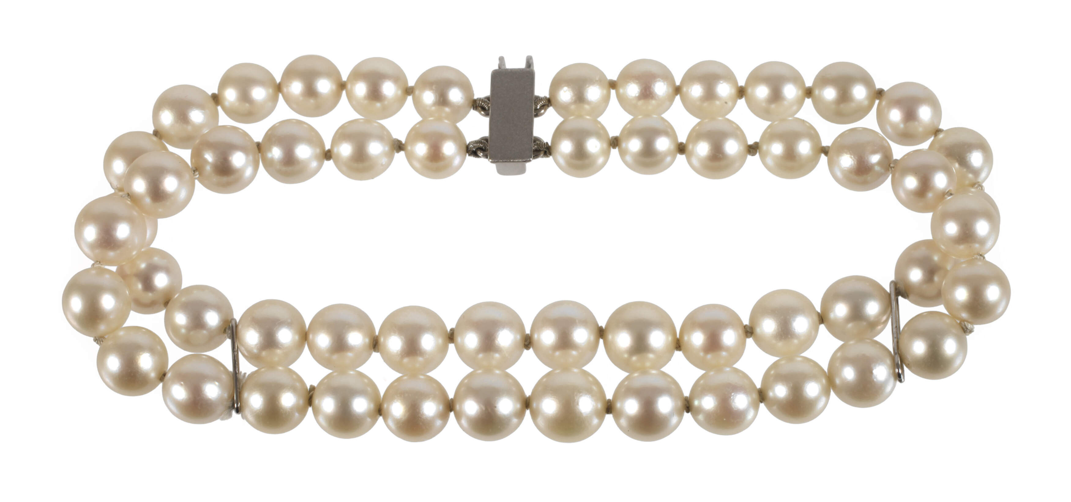 Zweireihiges Perlenarmband