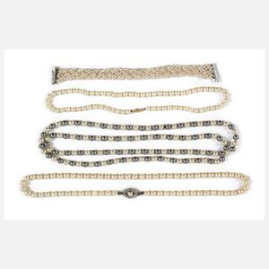 Konvolut Perlenschmuck