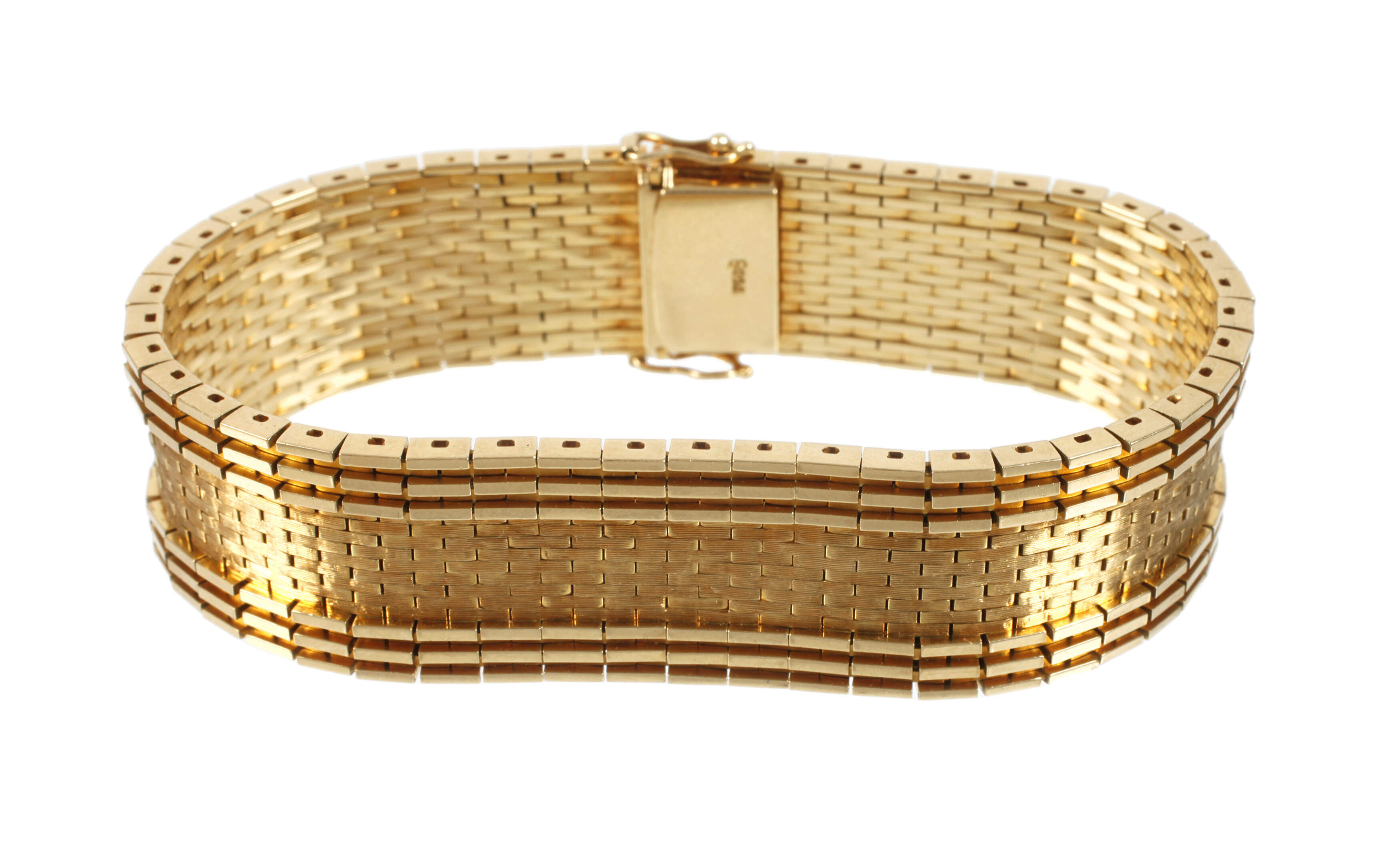 Schweres Goldarmband