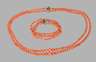 Zwei Teile Korallenschmuck