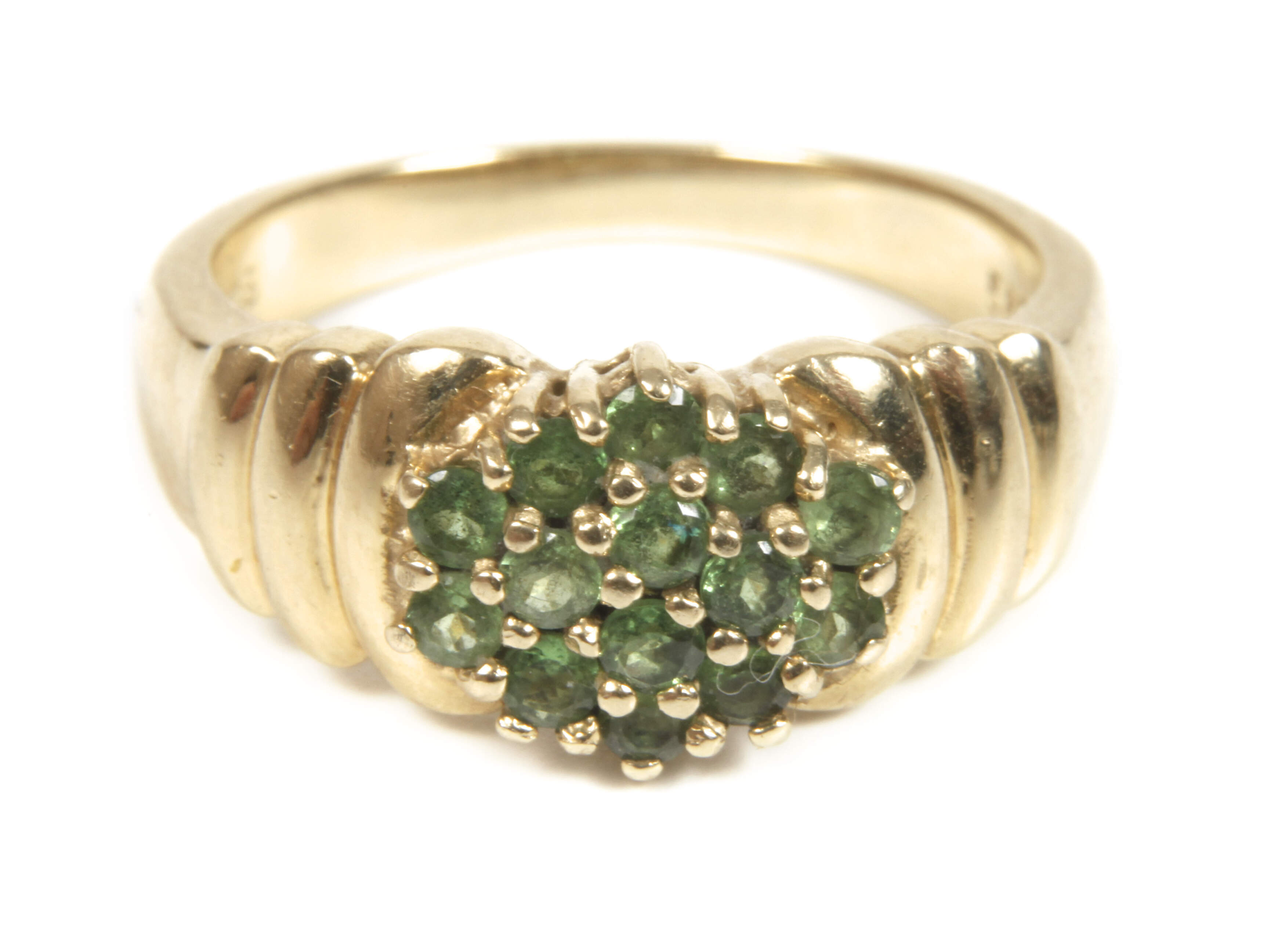 Damenring mit Tsavoriten