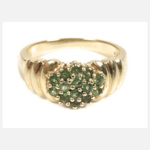 Damenring mit Tsavoriten