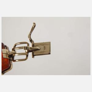 Goldarmband mit Bernsteinen