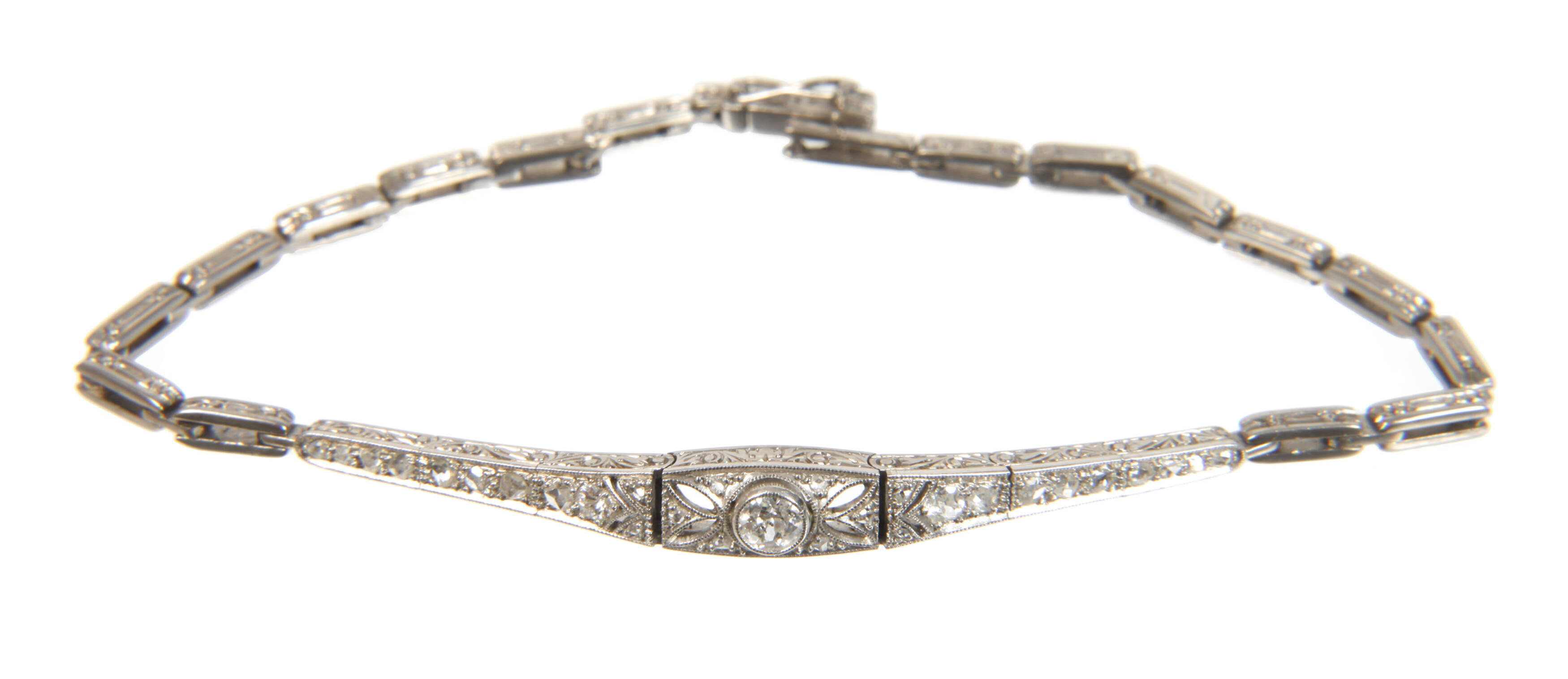 Diamantarmband Art déco