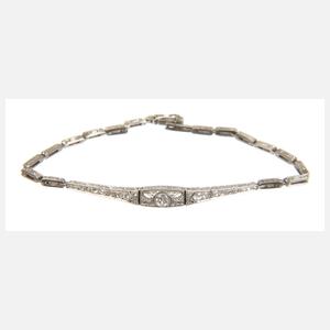 Diamantarmband Art déco
