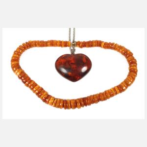 Konvolut Bernsteinschmuck