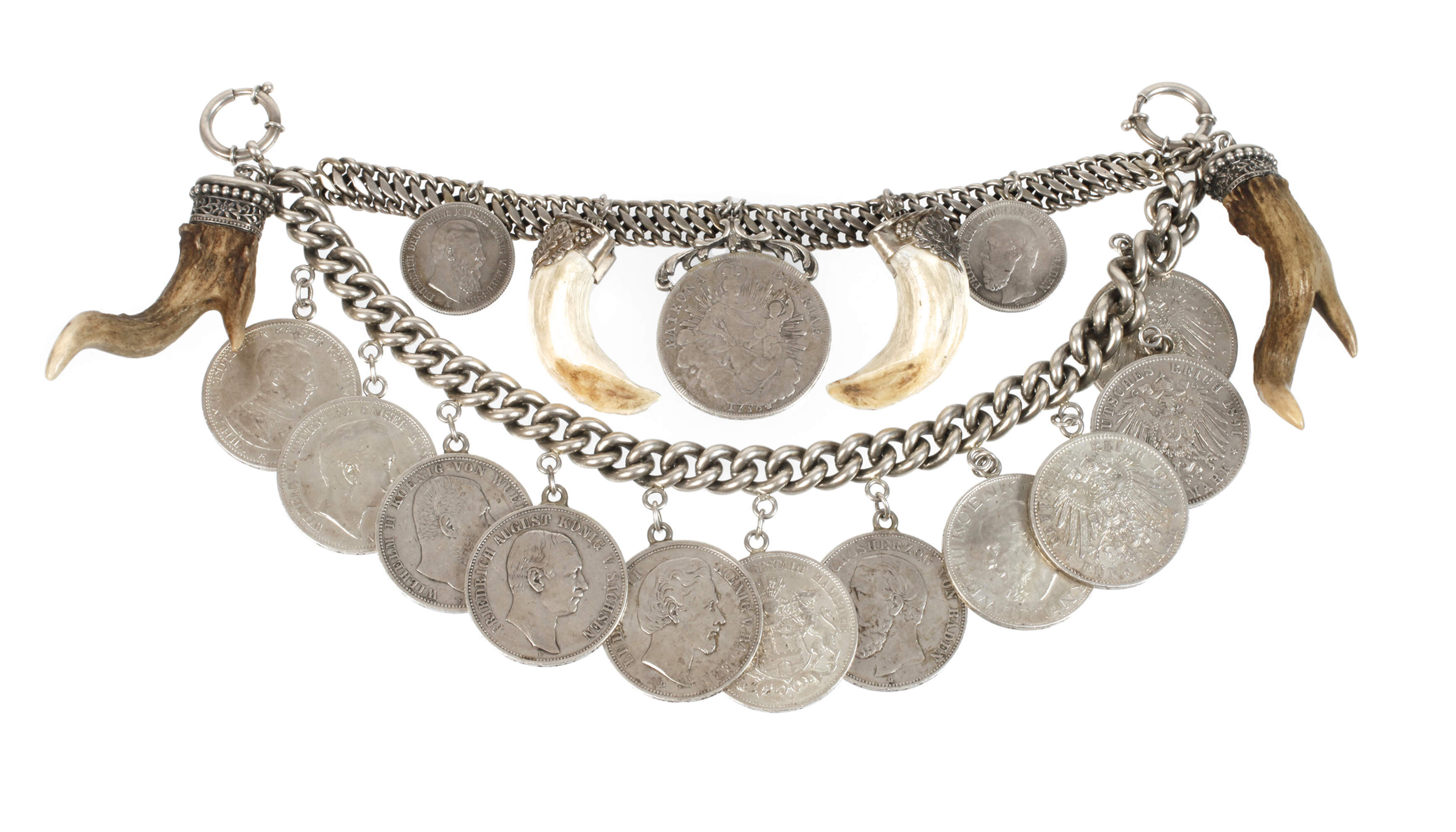 Großes Charivari mit Münzen