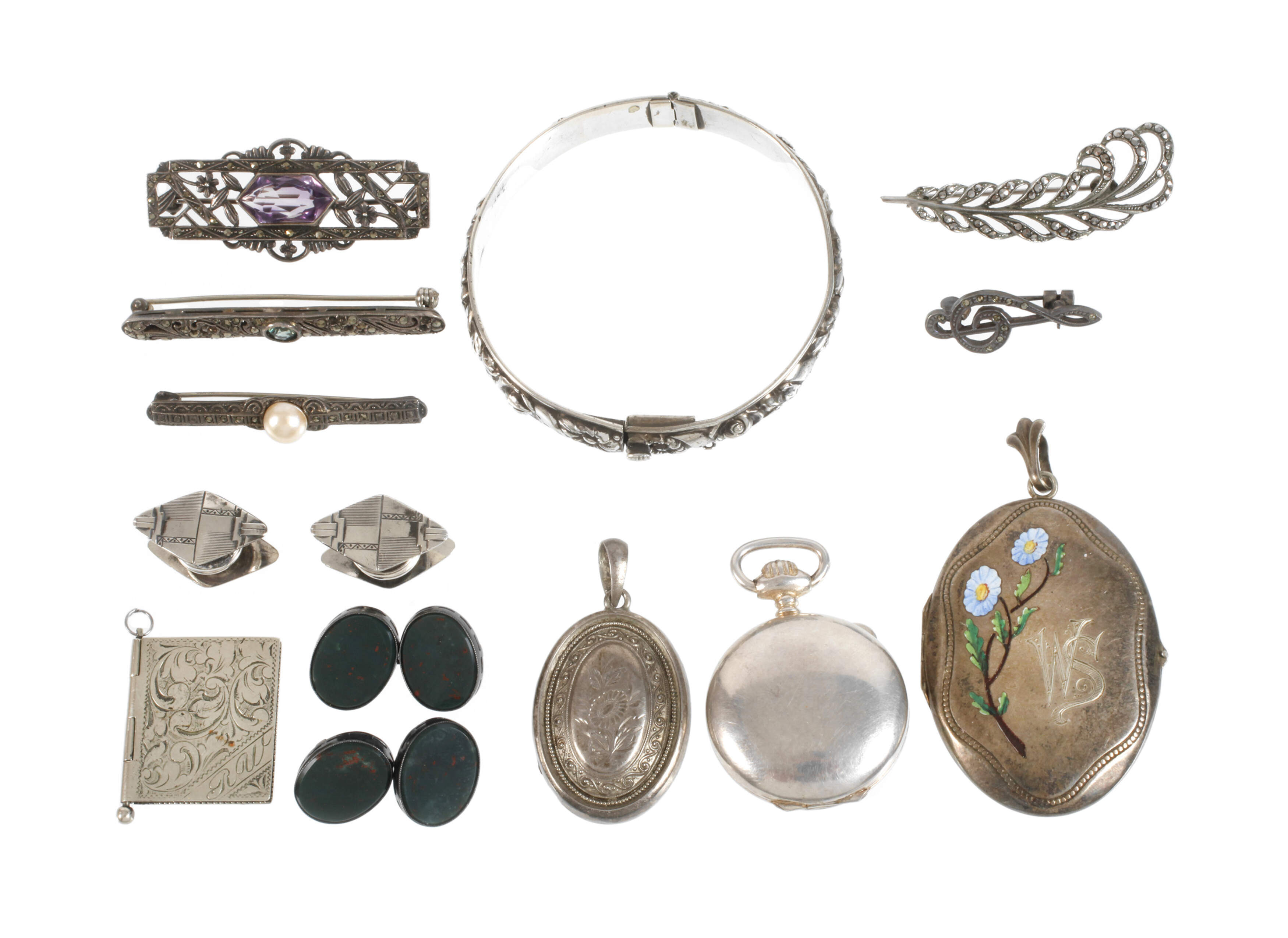 Konvolut Silberschmuck