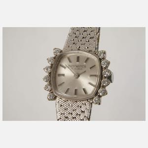 Onifwatch, Damenuhr Weißgold mit Brillanten