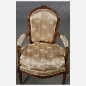 Paar Damensessel Rokoko