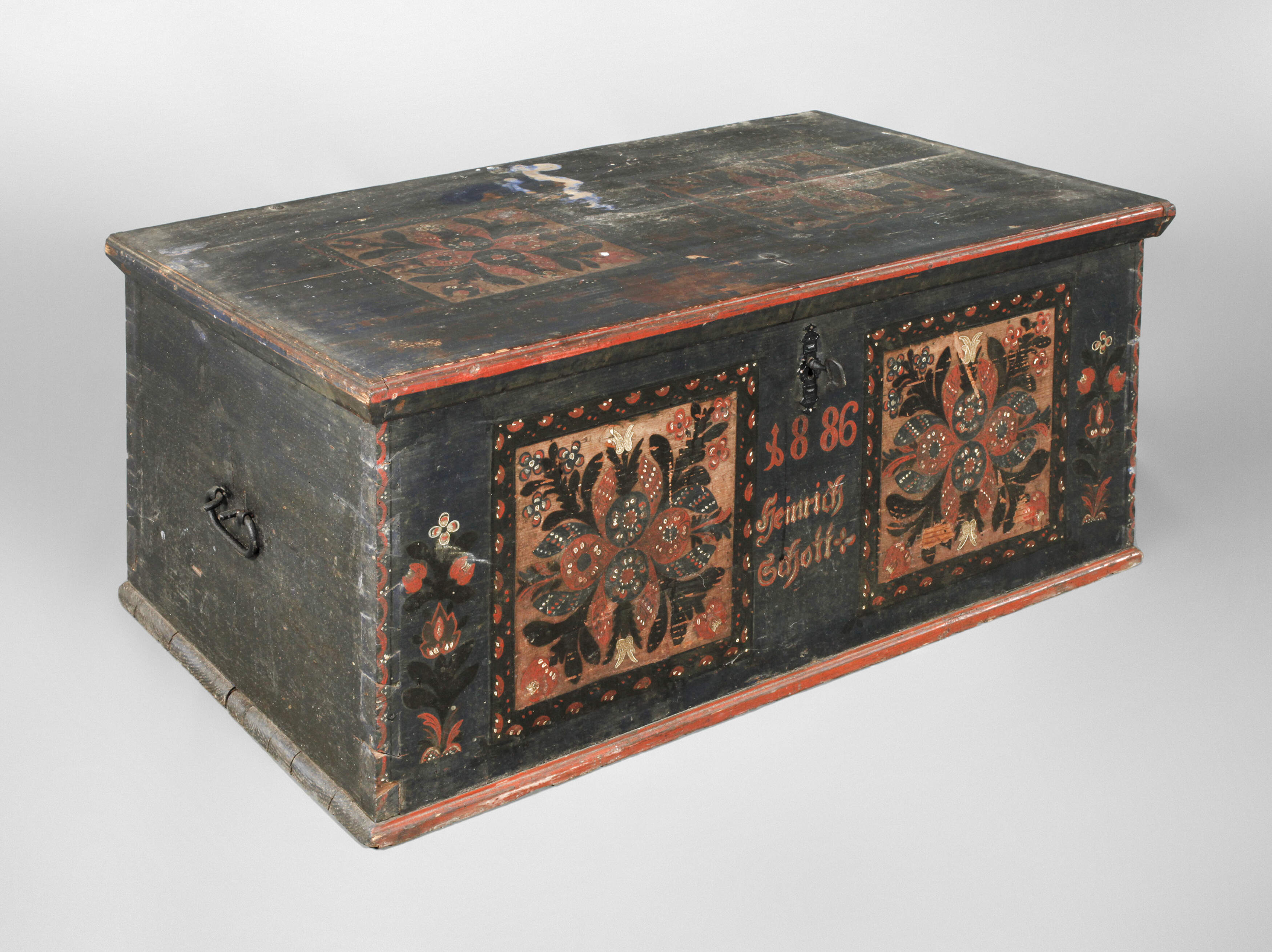 Vogtländische Bauerntruhe