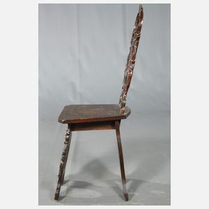 Brettstuhl im Renaissancestil