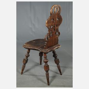 Brettstuhl Neorenaissance