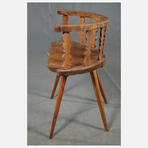 Bäuerlicher Spinnstuhl