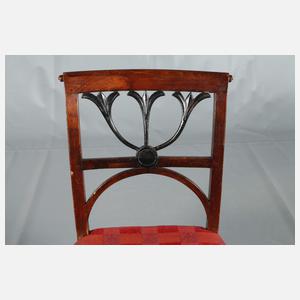 Paar klassizistische Stühle