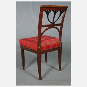 Paar klassizistische Stühle