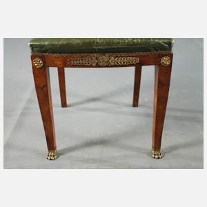 Sechs Stühle im Neoempirestil