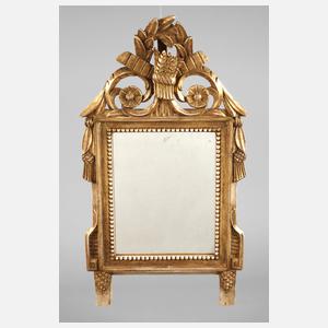 Kleiner klassizistischer Wandspiegel