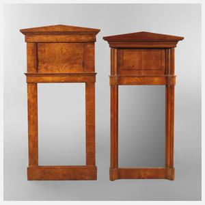 Zwei Wandspiegel Biedermeier