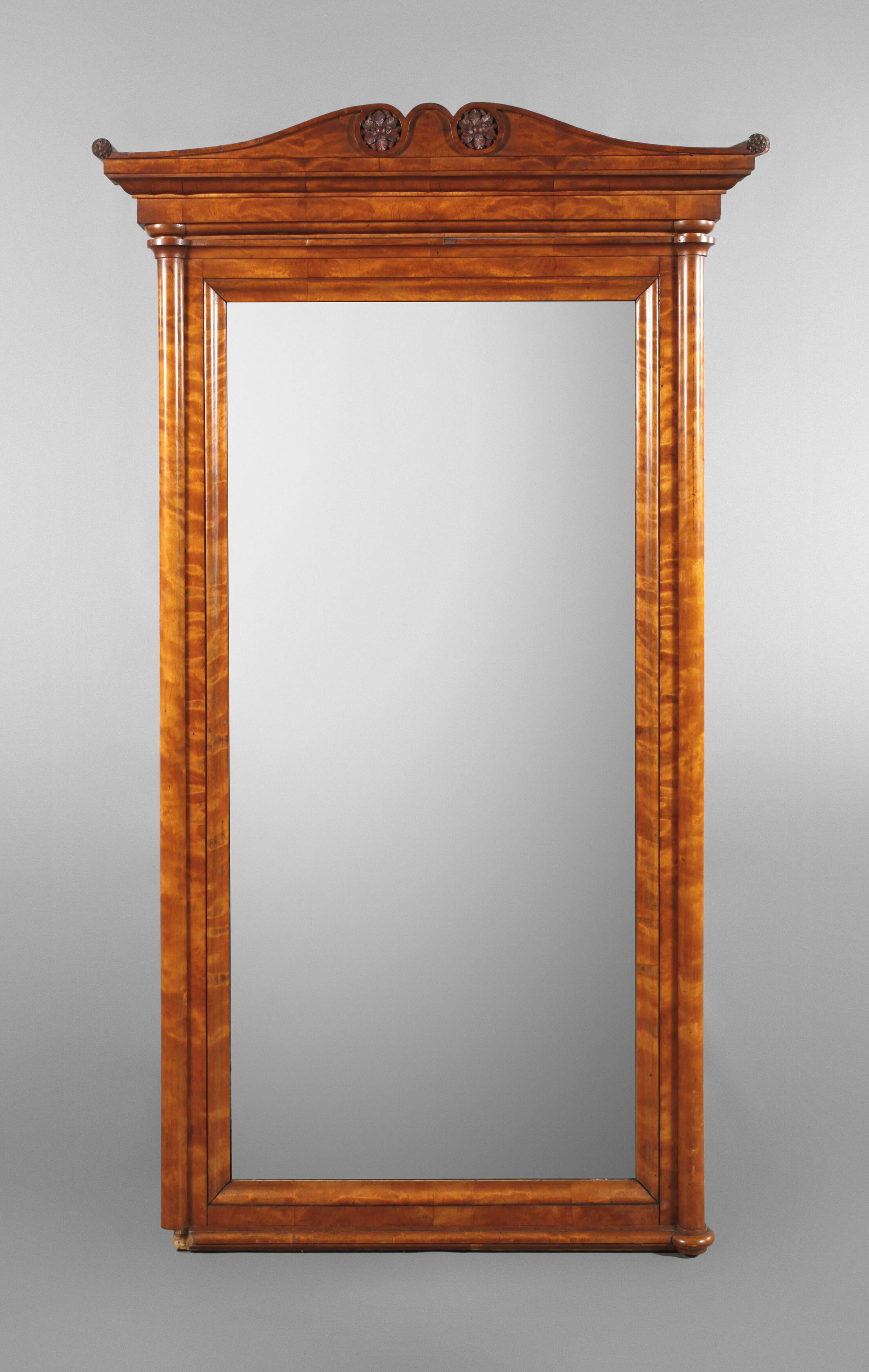 Großer Wandspiegel Biedermeier