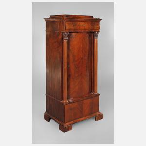 Säulenschrank Biedermeier