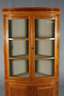 Eckvitrine Biedermeier