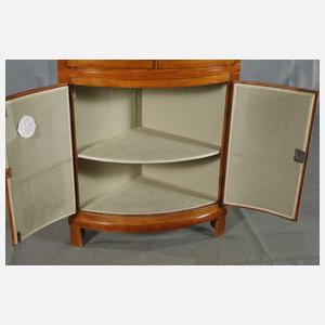 Eckvitrine Biedermeier