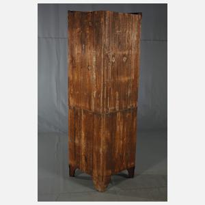 Eckvitrine Biedermeier