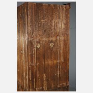 Eckvitrine Biedermeier