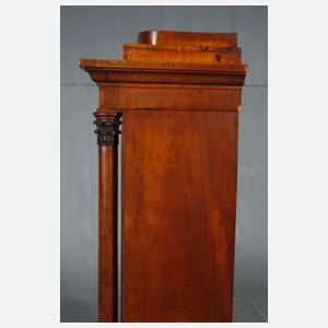 Säulenvitrine Biedermeier
