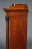 Säulenvitrine Biedermeier
