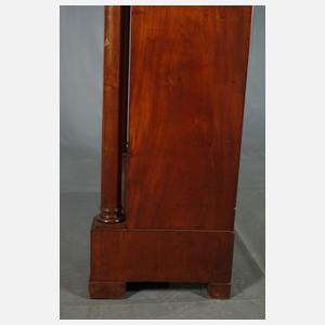 Säulenvitrine Biedermeier