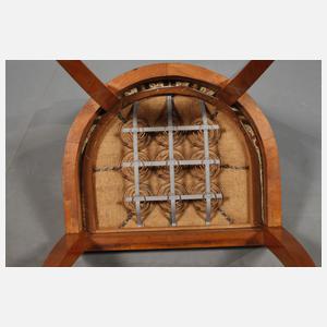Vier Gondelstühle Biedermeier