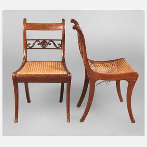 Paar Stühle Biedermeier