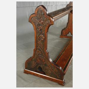 Kirchenbank Neogotik