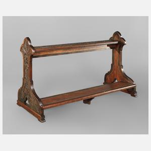 Kirchenbank Neogotik