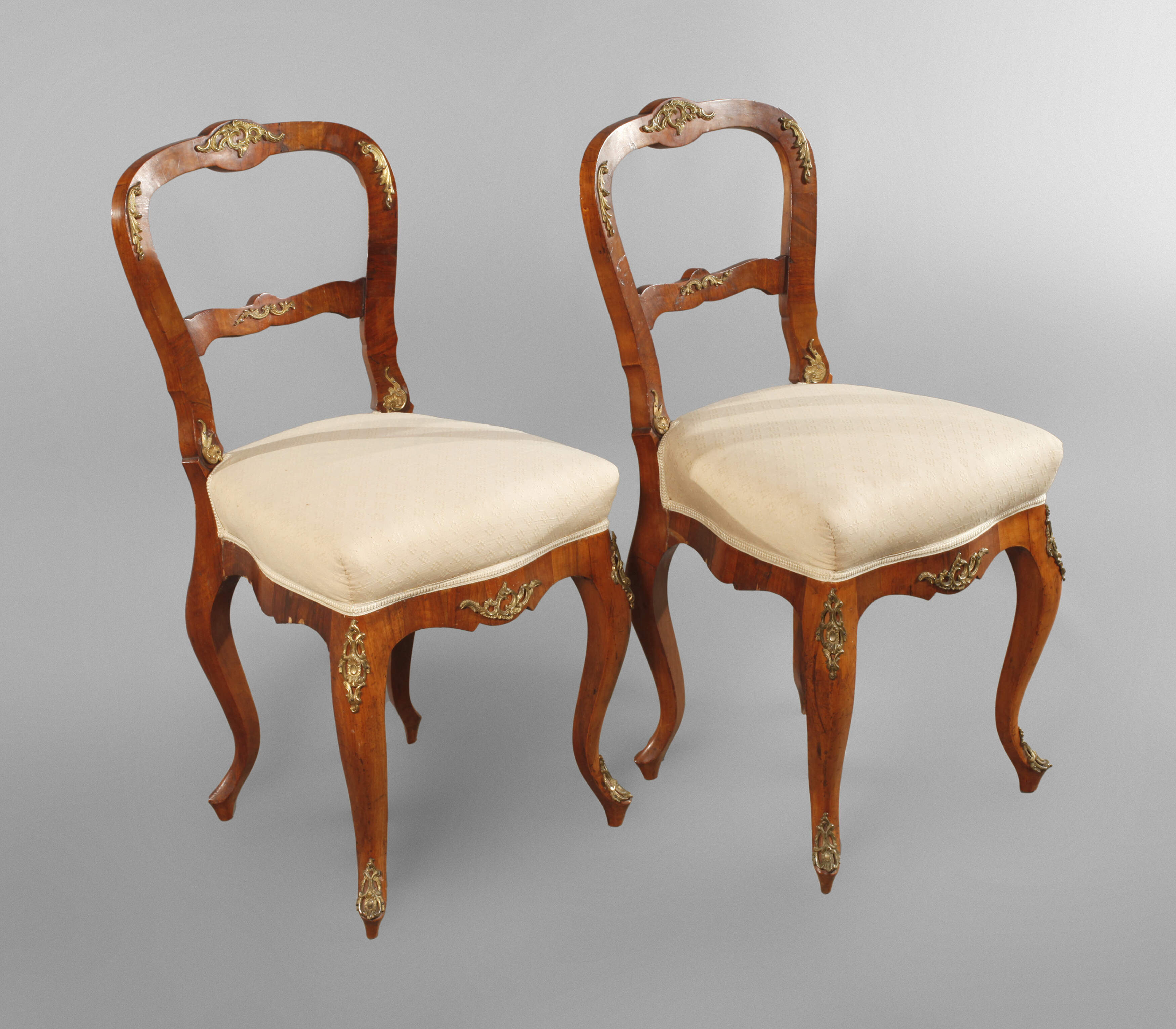 Paar Stühle Neorokoko