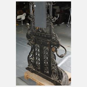 Wandgarderobe Gusseisen