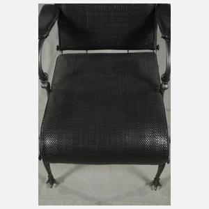 Paar Wintergartenstühle